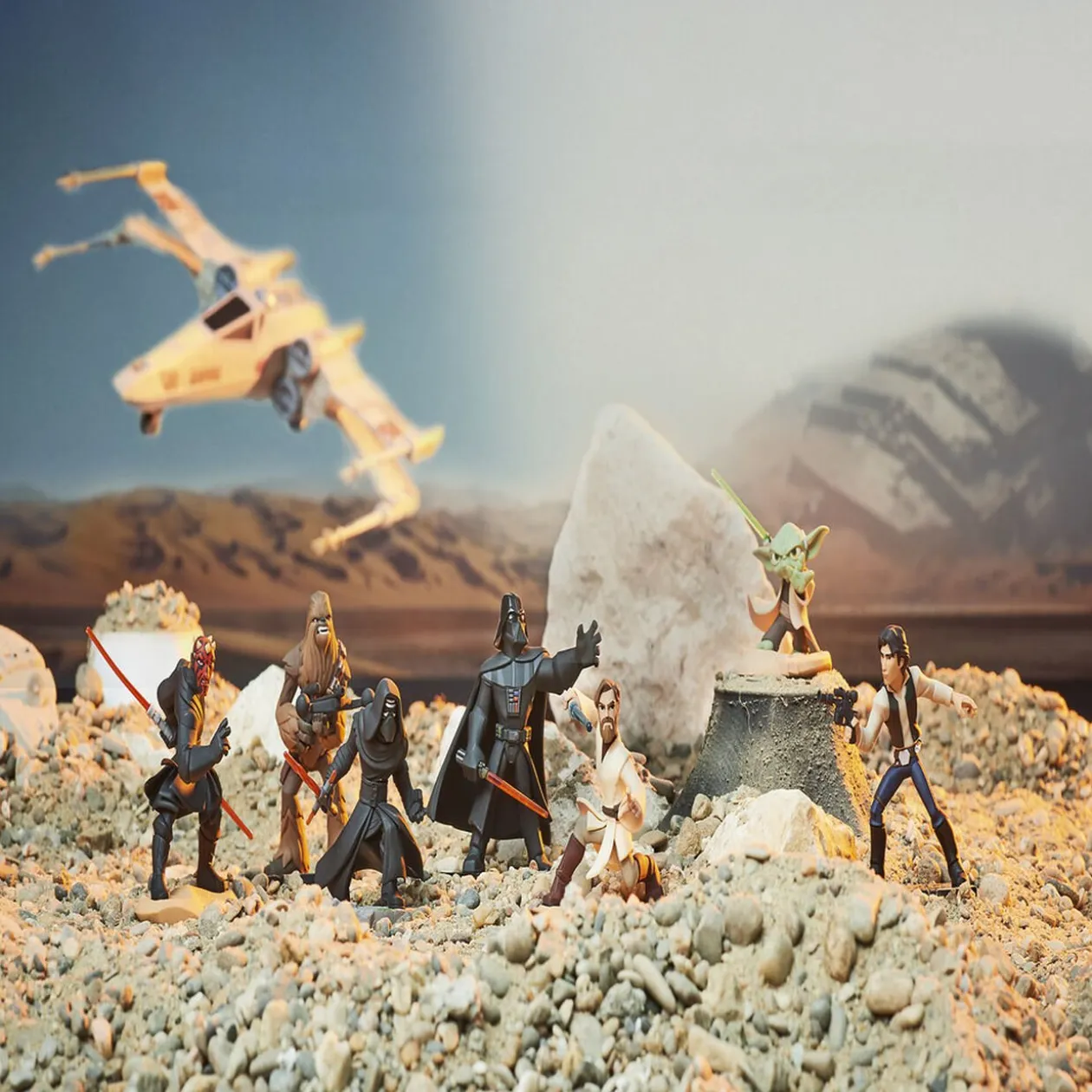 Figurine Disney Infinity 3.0 OBI-WAN personnage connecté STAR WARS