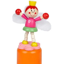 Figurine fée marionette en bois
