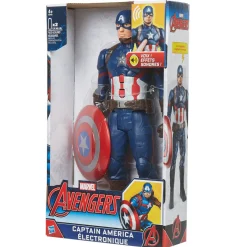 Figurine électronique Avengers Captain America H. 30 cm