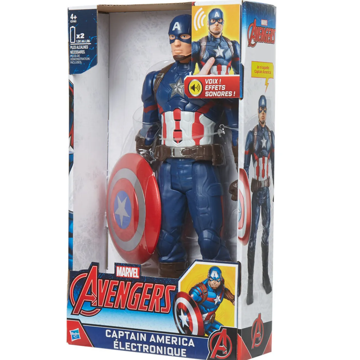 Figurine électronique Avengers Captain America H. 30 cm