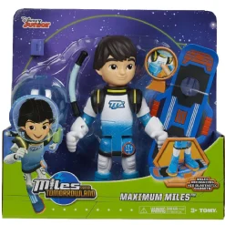 Figurine Miles dans l'espace sonore et lumineux