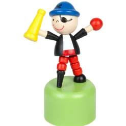 Figurine pirate marionette en bois
