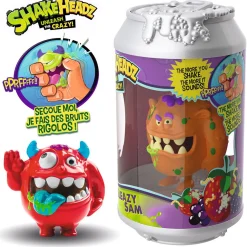 Figurine sonore dans une canette