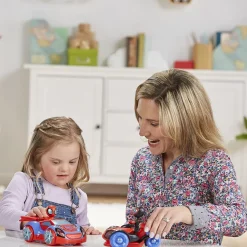 Figurine Spidey et ses Amis Extraordinaires avec véhicule lumineux