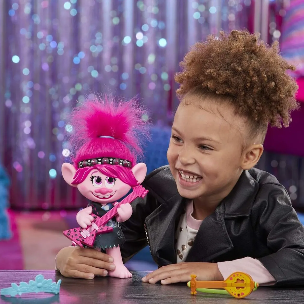 Figurine Trolls Pop to Rock Poppy