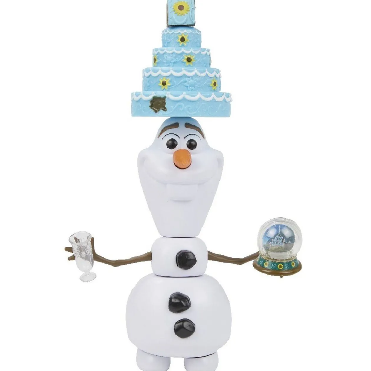 Figurines Olaf La Reine Des Neiges Hasbro et accessoires x8