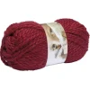 Fil à tricoter bordeaux acrylique