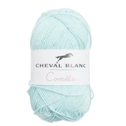 Fil à tricoter coton et acrylique