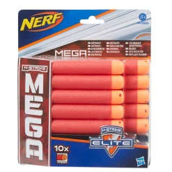Fléchettes mousse nerf Mega Elite x10