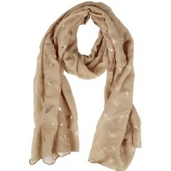 Foulard imprimé feuille