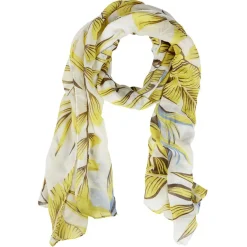 Foulard imprimé feuille