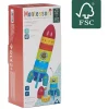 Fusée en bois empilable en bois certifié FSC® Montessori