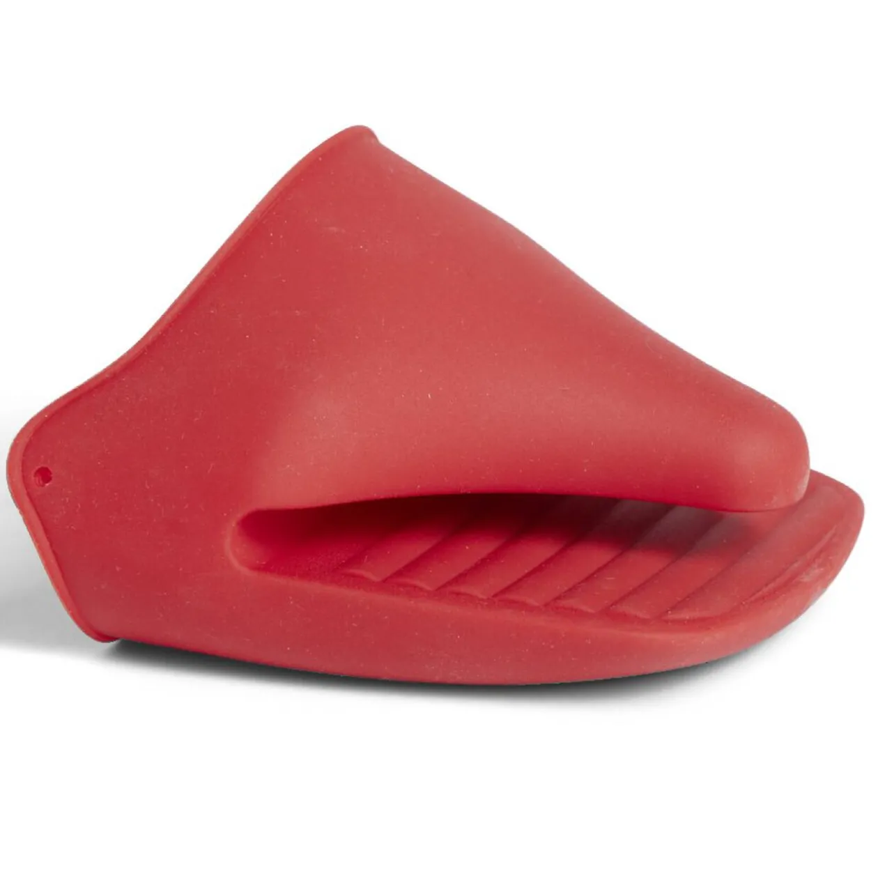 Gant de cuisine en silicone rouge