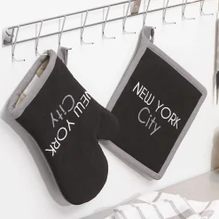 Gant de cuisine et manique New York