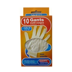 Gant en latex taille M x 10
