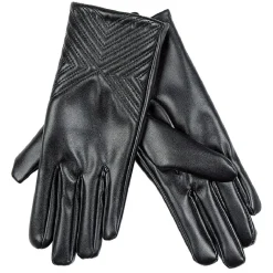 Gant noir simili