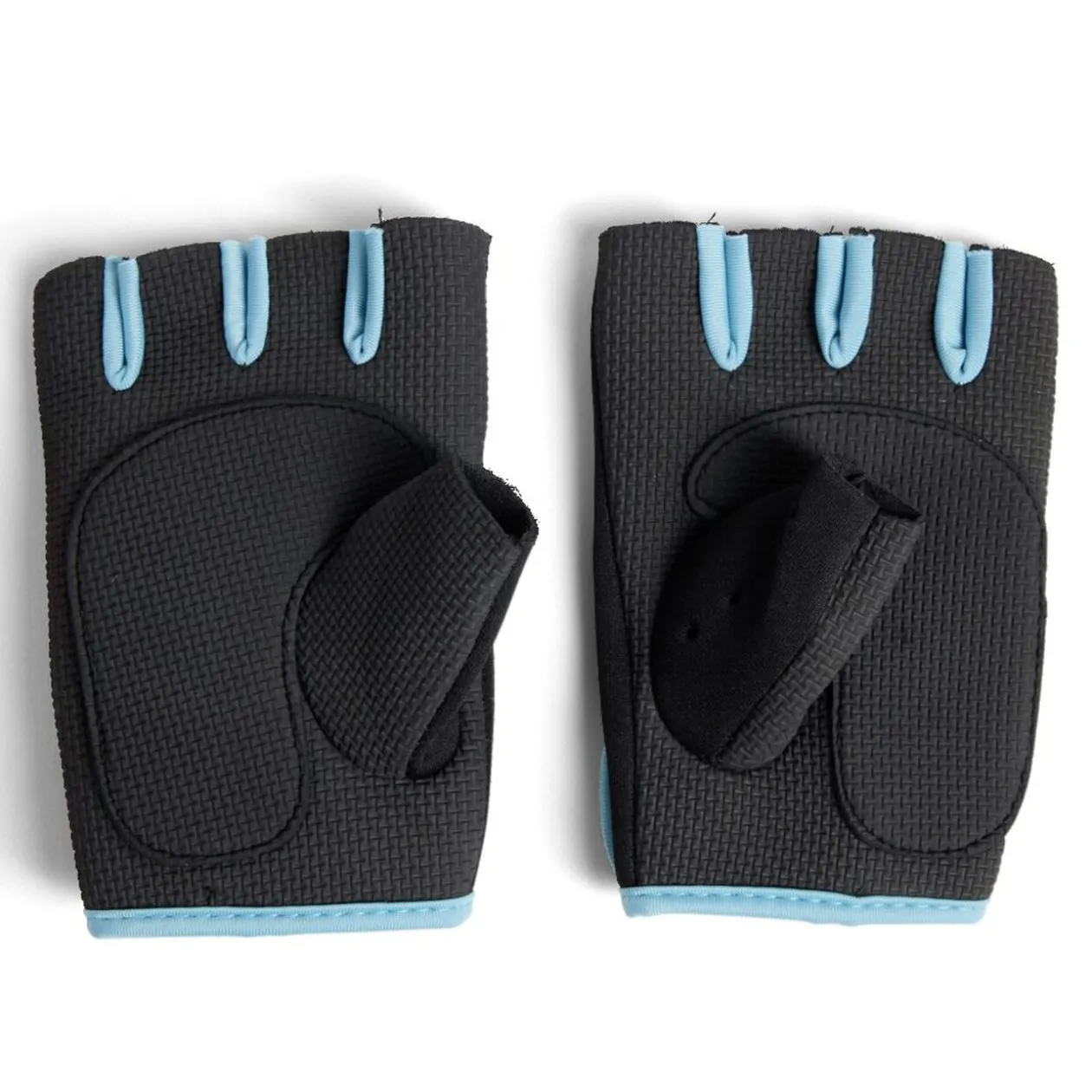 Gants de sport néoprène et polyester noir