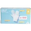 Gants en nitrile taille S x100 bleu