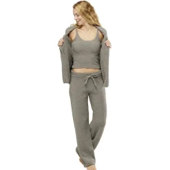 Gilet cocooning femme