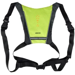 Gilet signalétique LED vert et noir
