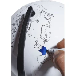 Globe à colorier