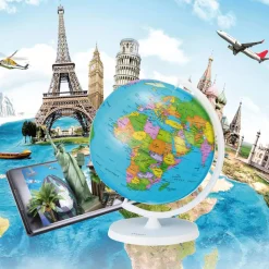 Globe gonflable interactif