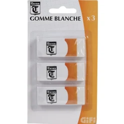 Gomme blanche x3