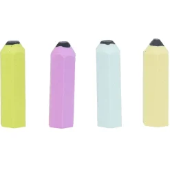 Gomme crayon 3D x4