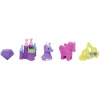 Gomme fantaisie 3D princesse licorne x5