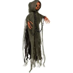 Grande citrouille en plastique à suspendre