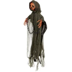 Grande citrouille en plastique à suspendre