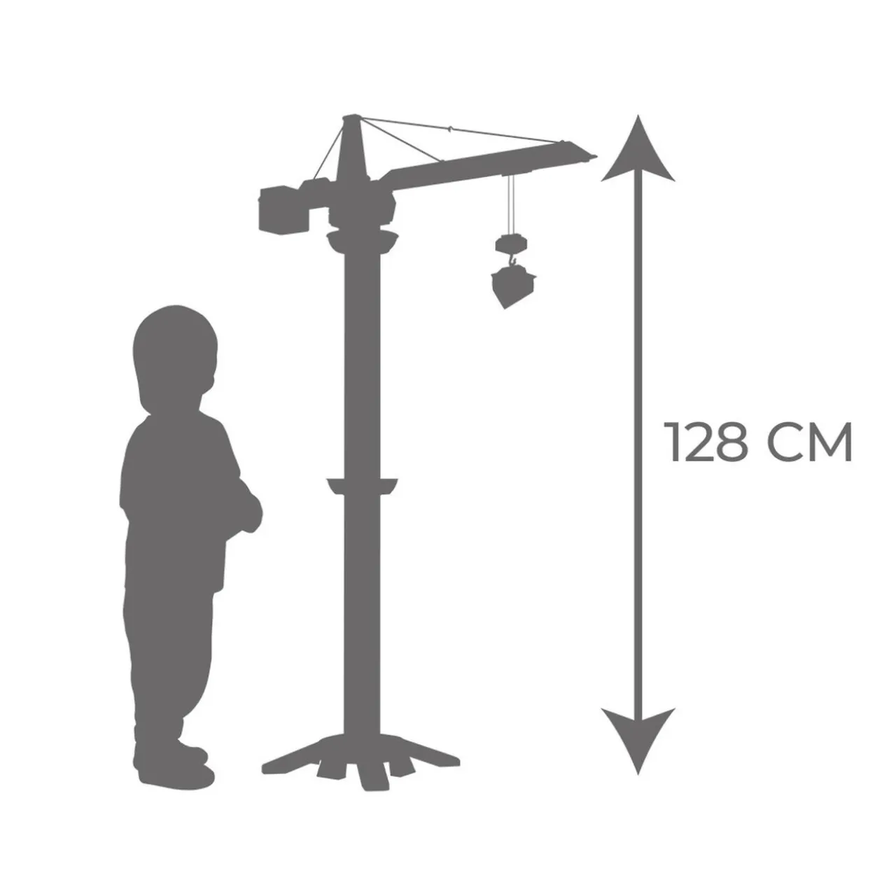 Grue de chantier télécommandée