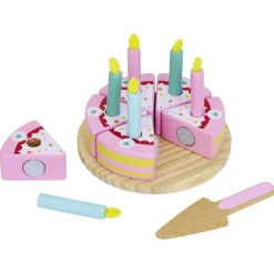 Gâteau d'anniversaire en bois