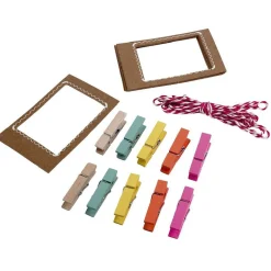 Guirlande en cordelette pour photos 21 pièces