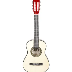 Guitare classique 6 cordes beige et marron