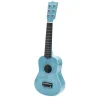 Guitare en bois bleu L.53 cm