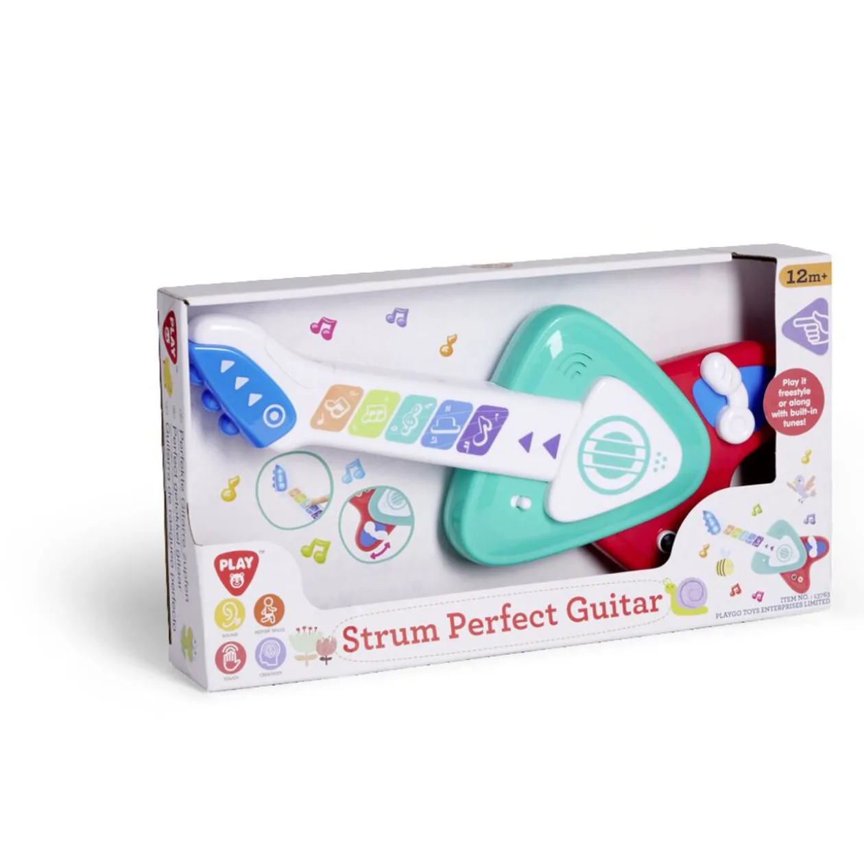 Guitare éveil 1er âge 37,5x20xép6cm