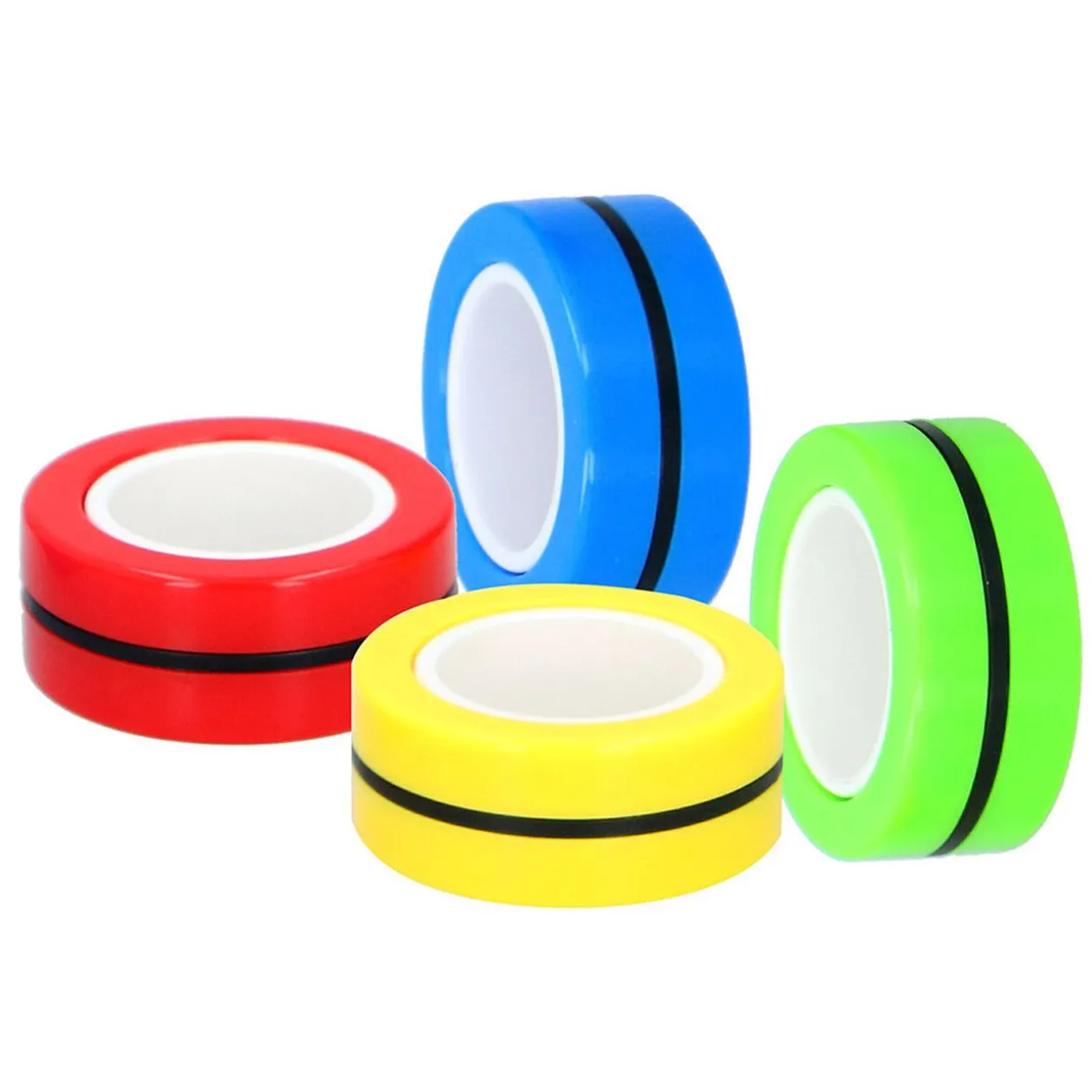 Hand Spinner anneau magnétique couleur unie x3