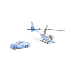 Hélicoptère avec véhicule assorti - 4 modèles