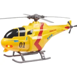 Hélicoptère de sauvetage Gearbox son et lumière jaune rouge