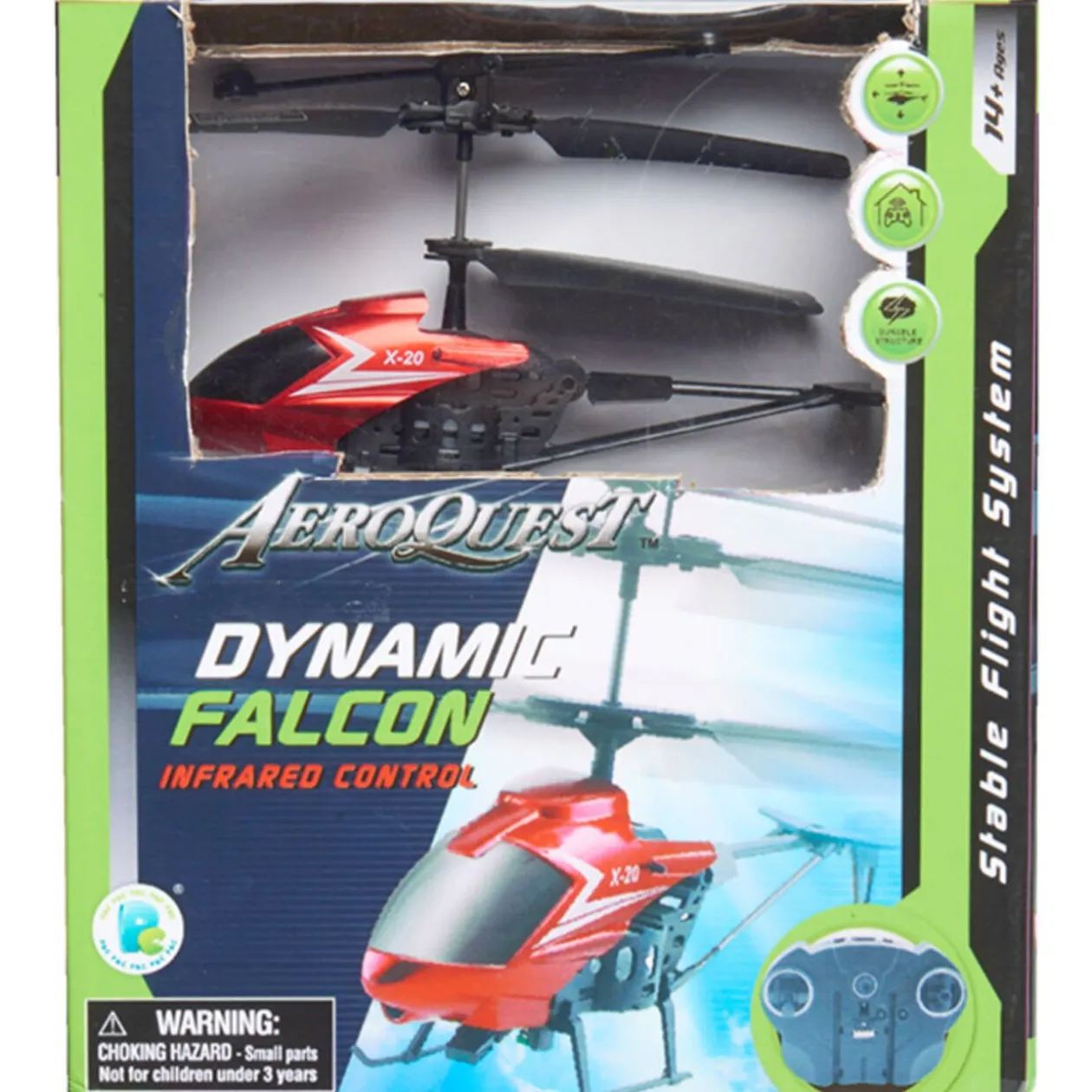 Hélicoptère radiocommandé infrarouge