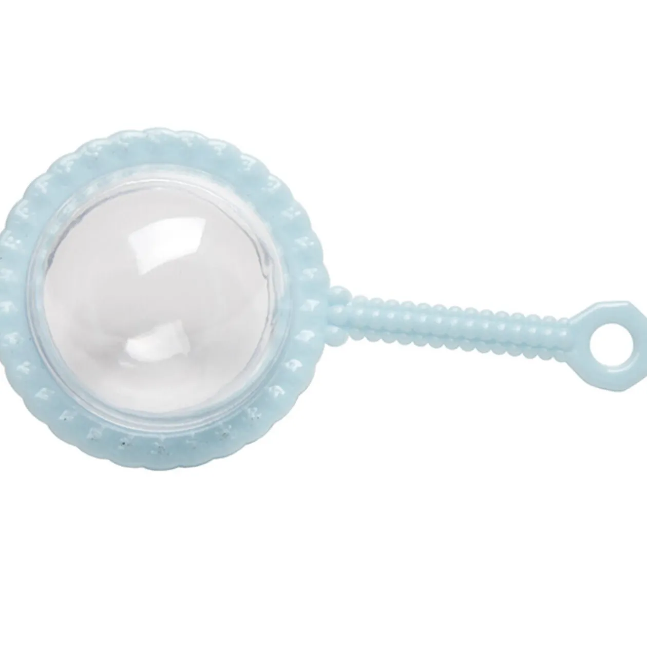 Hochet bleu à dragées x3