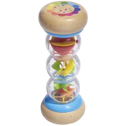 Hochet bâton de pluie en bois