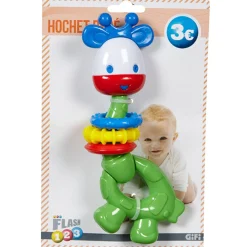 Hochet girafe multicolore