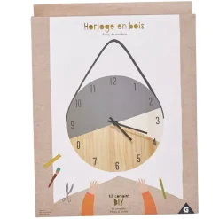 Horloge en bois à fabriquer ø 30 cm