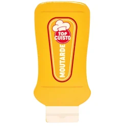 Imitation condiment moutarde en bois