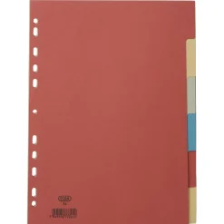 Intercalaire en carton A4 x6