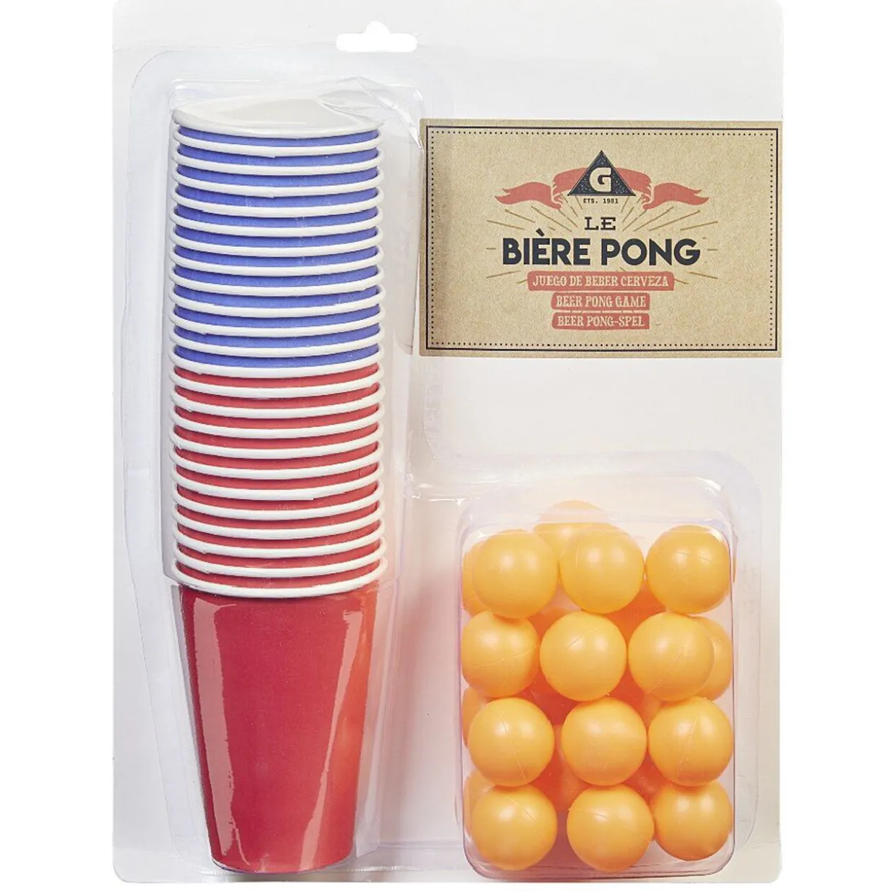 Jeu à boire beer pong