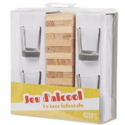 Jeu à boire la tour infernale bois