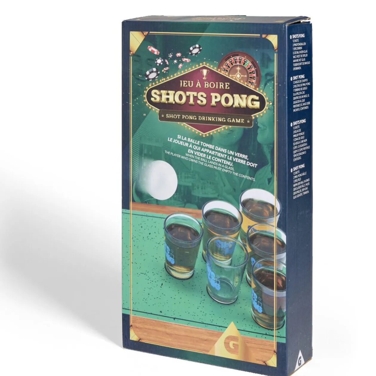 Jeu à boire Shots Pong